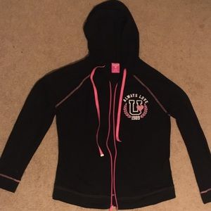 Black and Pink Hoodie